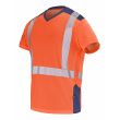 TEE-SHIRT HAUTE VISIBILITE ANTI-UV GHARBI 9T84 - CEPOVETT