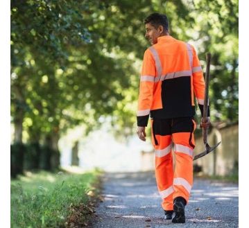 PANTALON DE TRAVAIL HV STAR PI 1FLST3PI - CEPOVETT