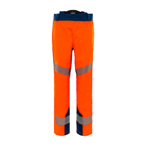 PANTALON PLUIE HAUTE VISBILIT2 EVEREST - T2S ORANGE