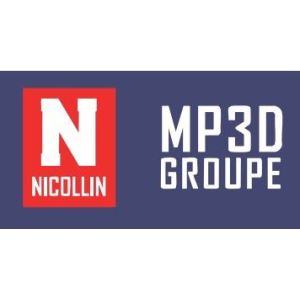 BRODERIE COEUR BLANC NON FEU NICOLLIN - MP3D GROUPE