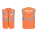 GILET MESH EXECUTIVE PORTWEST ES376 + LOGOS TRANSFERTS DOS ET COEUR
