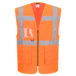 GILET MESH EXECUTIVE PORTWEST ES376 + LOGOS TRANSFERTS... 2